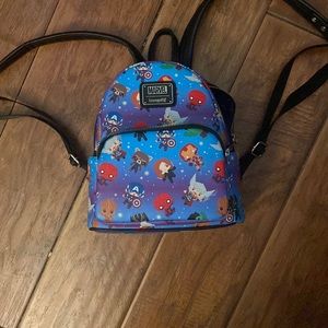 Disney Loungefly Marvel Avengers Chibi Mini Backpack